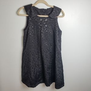 Anthropologie Tulle black dress with tags sz M